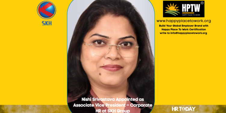 Nishi Srivastava Appointed as Associate Vice President – Corporate HR at SKH Group