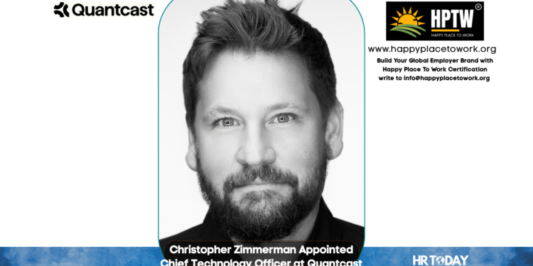 Christopher Zimmerman Appointed Chief Technology Officer at Quantcast