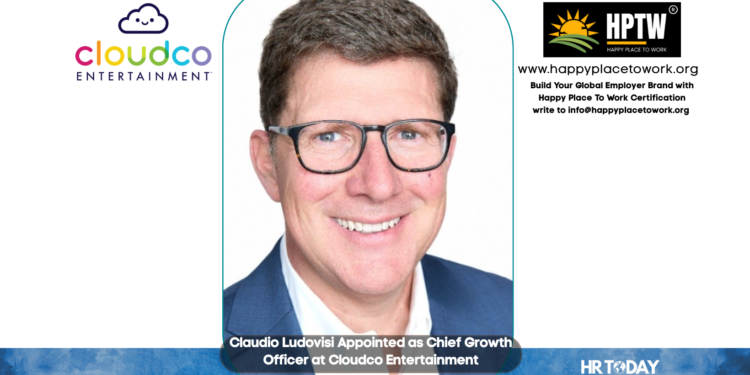 Claudio Ludovisi Appointed as Chief Growth Officer at Cloudco Entertainment