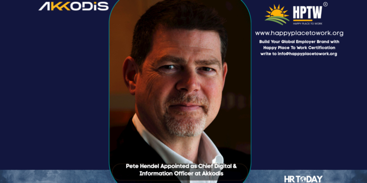 Pete Hendel Appointed as Chief Digital & Information Officer at Akkodis