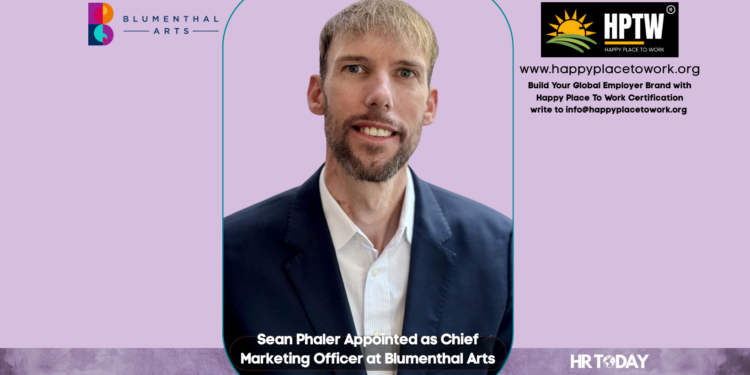 Sean Phaler Appointed as Chief Marketing Officer at Blumenthal Arts