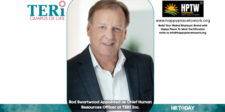 Rod Swartwood Appointed as Chief Human Resources Officer at TERI Inc.