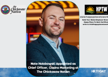 Nate Holobowski Appointed as Chief Officer, Casino Marketing at The Chickasaw Nation