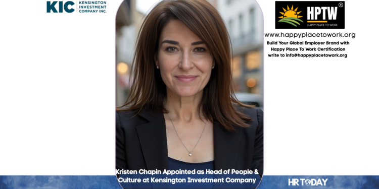 Kristen Chapin Appointed as Head of People & Culture at Kensington Investment Company