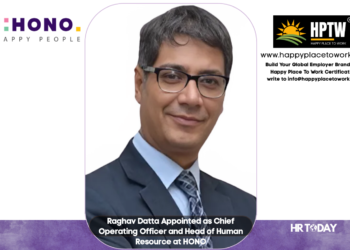 Raghav Datta Appointed as Chief Operating Officer and Head of Human Resource at HONO