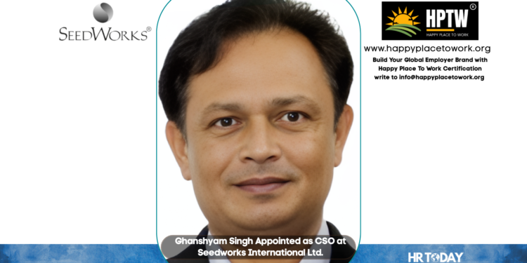 Ghanshyam Singh Appointed as CSO at Seedworks International Ltd.