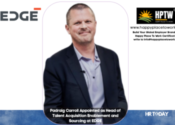 Padraig Carroll Appointed as Head of Talent Acquisition Enablement and Sourcing at EDGE