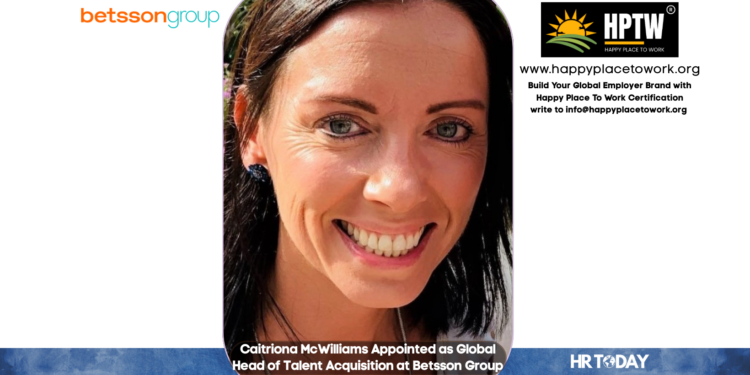Caitriona McWilliams Appointed as Global Head of Talent Acquisition at Betsson Group