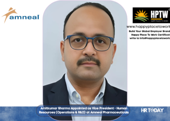 Amitkumar Sharma Appointed as Vice President - Human Resources (Operations & R&D) at Amneal Pharmaceuticals