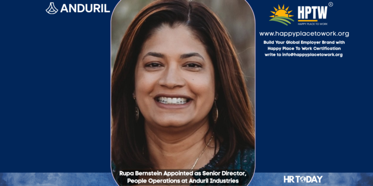 Rupa Bernstein Appointed as Senior Director, People Operations at Anduril Industries