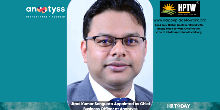 Utpal Kumar Sengupta Appointed as Chief Business Officer at Anaptyss