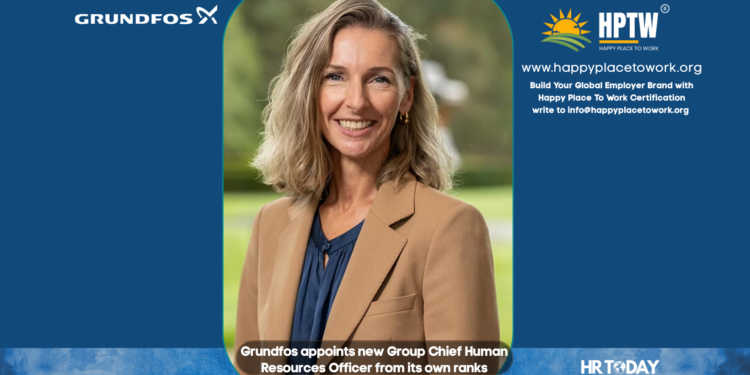 Grundfos appoints new Group Chief Human Resources Officer from its own ranks