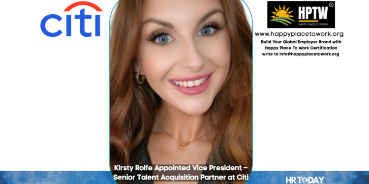 Kirsty Rolfe Appointed Vice President – Senior Talent Acquisition Partner at Citi