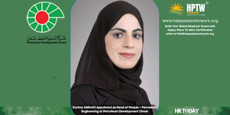 Karima AlGhafri Appointed as Head of People – Petroleum Engineering at Petroleum Development Oman