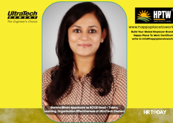 Garima Bihani Appointed as BCOE Head – Talent, Learning, Organization Effectiveness at UltraTech Cement