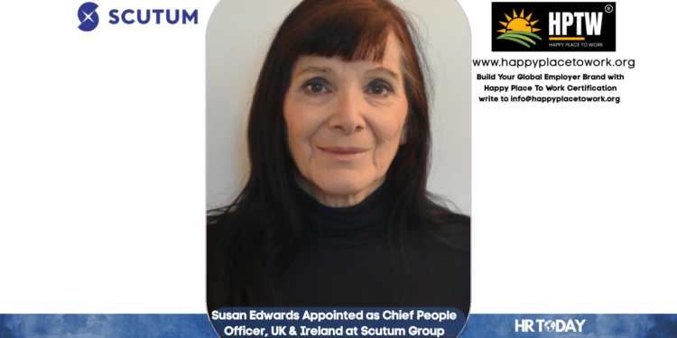 Susan Edwards Appointed as Chief People Officer, UK & Ireland at Scutum Group