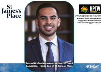 Richard Garfield Appointed as Head of Talent Acquisition – Middle East at St. James’s Place
