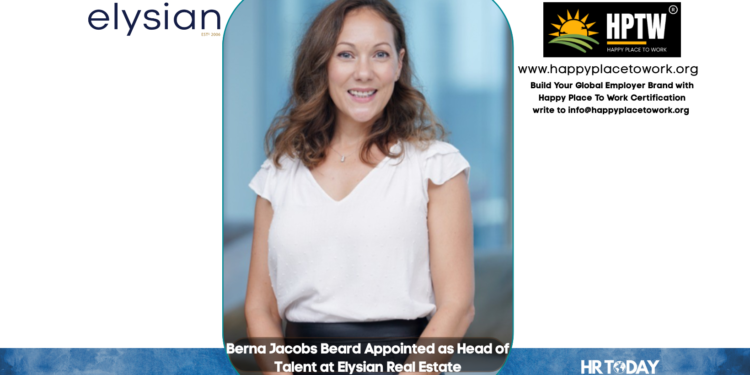 Berna Jacobs Beard Appointed as Head of Talent at Elysian Real Estate