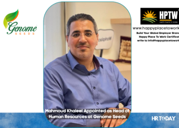 Mahmoud Khaleel Appointed as Head of Human Resources at Genome Seeds