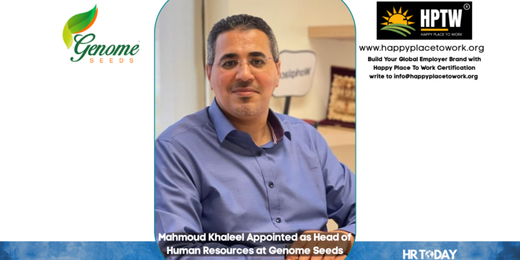 Mahmoud Khaleel Appointed as Head of Human Resources at Genome Seeds