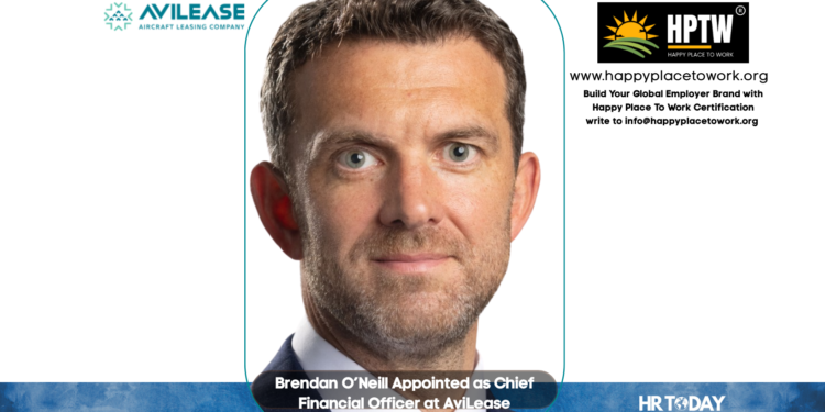 Brendan O’Neill Appointed as Chief Financial Officer at AviLease