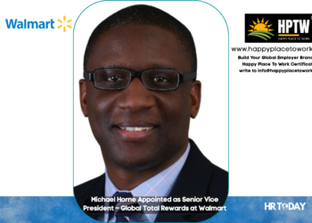 Michael Horne Appointed as Senior Vice President – Global Total Rewards at Walmart