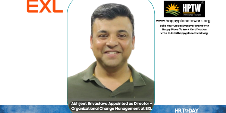 Abhijeet Srivastava Appointed as Director – Organizational Change Management at EXL