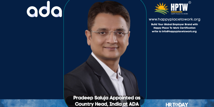 Pradeep Saluja Appointed as Country Head, India at ADA