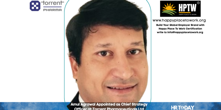 Amul Agrawal Appointed as Chief Strategy Officer at Torrent Pharmaceuticals Ltd
