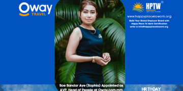 Soe Sandar Aye (Sophia) Appointed as AVP, Head of People at Oway.com.mm