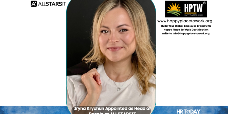 Iryna Krychun Appointed as Head of People at ALLSTARSIT