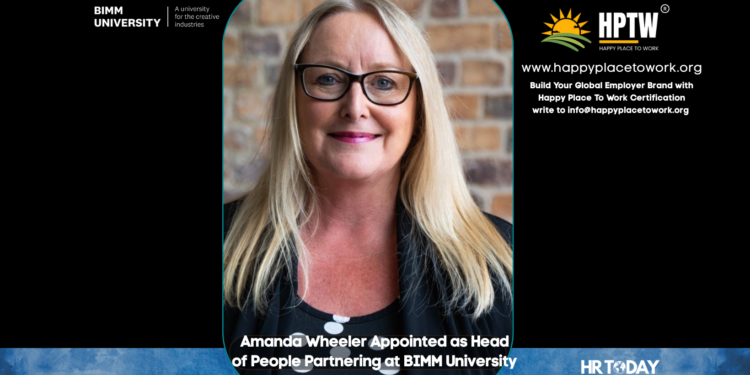 Amanda Wheeler Appointed as Head of People Partnering at BIMM University