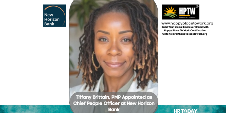 Tiffany Brittain, PMP Appointed as Chief People Officer at New Horizon Bank