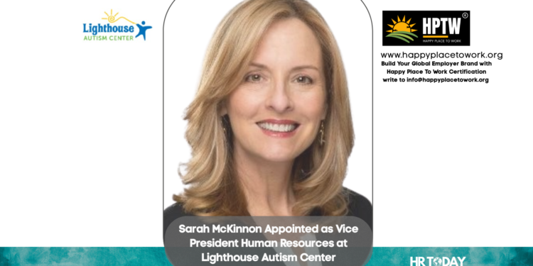 Sarah McKinnon Appointed as Vice President Human Resources at Lighthouse Autism Center