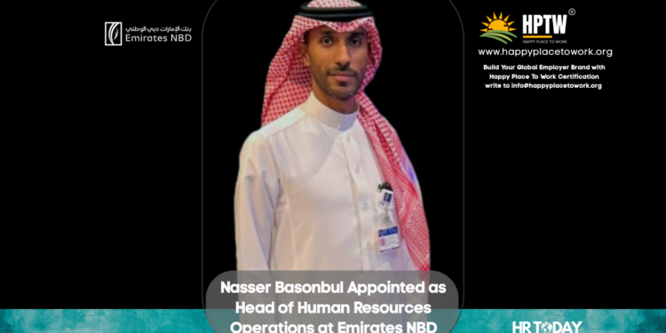 Nasser Basonbul Appointed as Head of Human Resources Operations at Emirates NBD