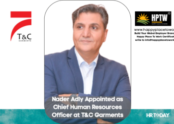 Nader Adly Appointed as Chief Human Resources Officer at T&C Garments