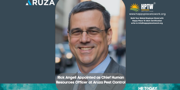 Rick Angeli Appointed as Chief Human Resources Officer at Aruza Pest Control