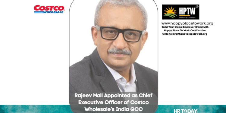 Rajeev Mall Appointed as Chief Executive Officer of Costco Wholesale’s India GCC