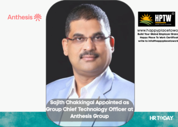 Sajith Chakkingal Appointed as Group Chief Technology Officer at Anthesis Group