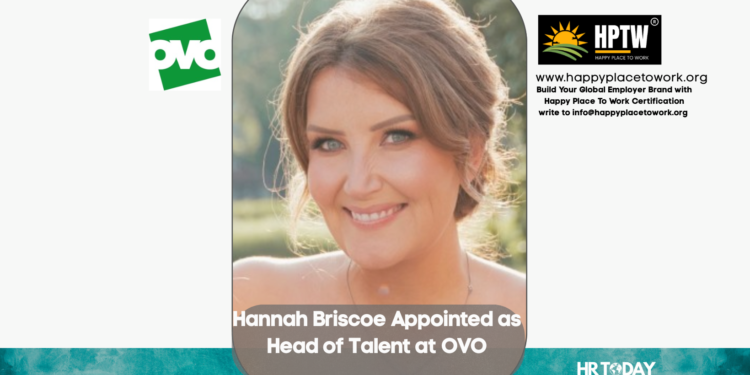 Hannah Briscoe Appointed as Head of Talent at OVO