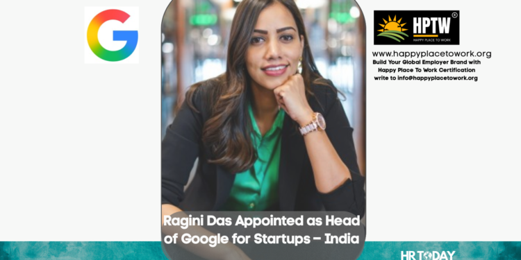 Ragini Das Appointed as Head of Google for Startups – India