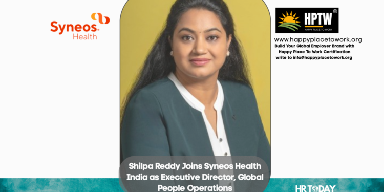 Shilpa Reddy Joins Syneos Health India as Executive Director, Global People Operations