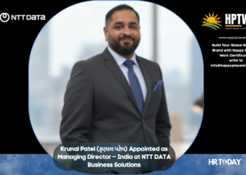 Krunal Patel (કૃણાલ પટેલ) Appointed as Managing Director – India at NTT DATA Business Solutions
