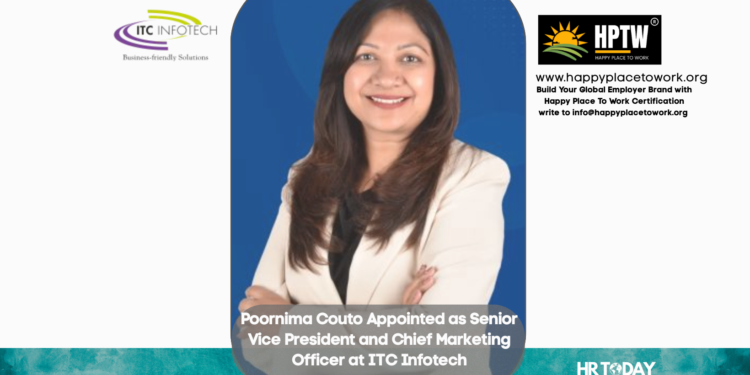 Poornima Couto Appointed as Senior Vice President and Chief Marketing Officer at ITC Infotech
