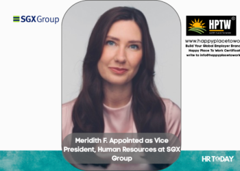 Meridith F. Appointed as Vice President, Human Resources at SGX Group