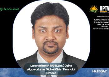 Lakshmikanth R G (Lakki) Joins Algoworks as Global Chief Financial Officer