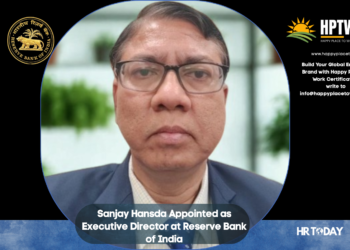 Sanjay Hansda Appointed as Executive Director at Reserve Bank of India