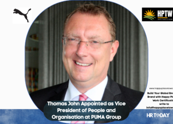 Thomas John Appointed as Vice President of People and Organisation at PUMA Group