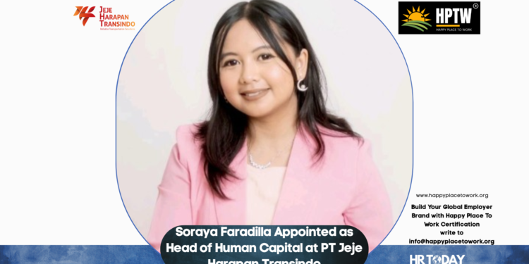 Soraya Faradilla Appointed as Head of Human Capital at PT Jeje Harapan Transindo