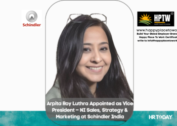 Arpita Roy Luthra Appointed as Vice President – NI Sales, Strategy & Marketing at Schindler India